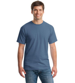 Heavy Cotton T-Shirt - 100% Cotton - Indigo Blue