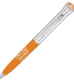 Hefty Twist-Action Pen - orange
