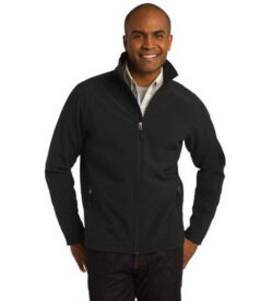 Black Port Authority Core Soft Shell Jacket