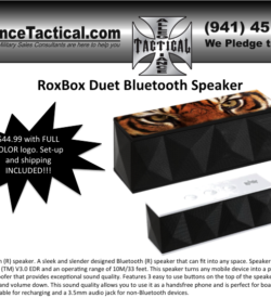 RoxBox(TM) Duet Bluetooth(R) Speaker